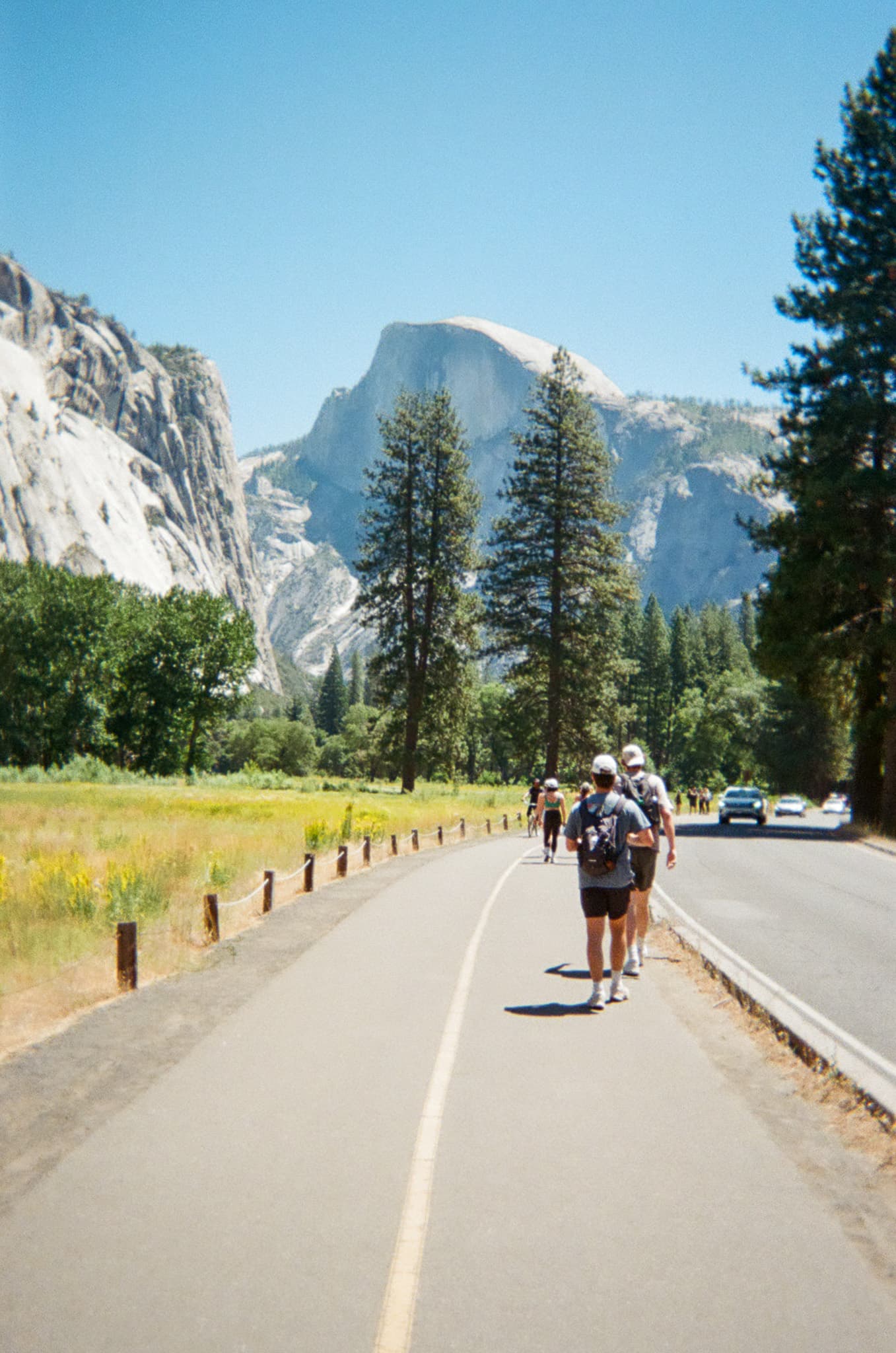 Granite walls of Yosemite Valley