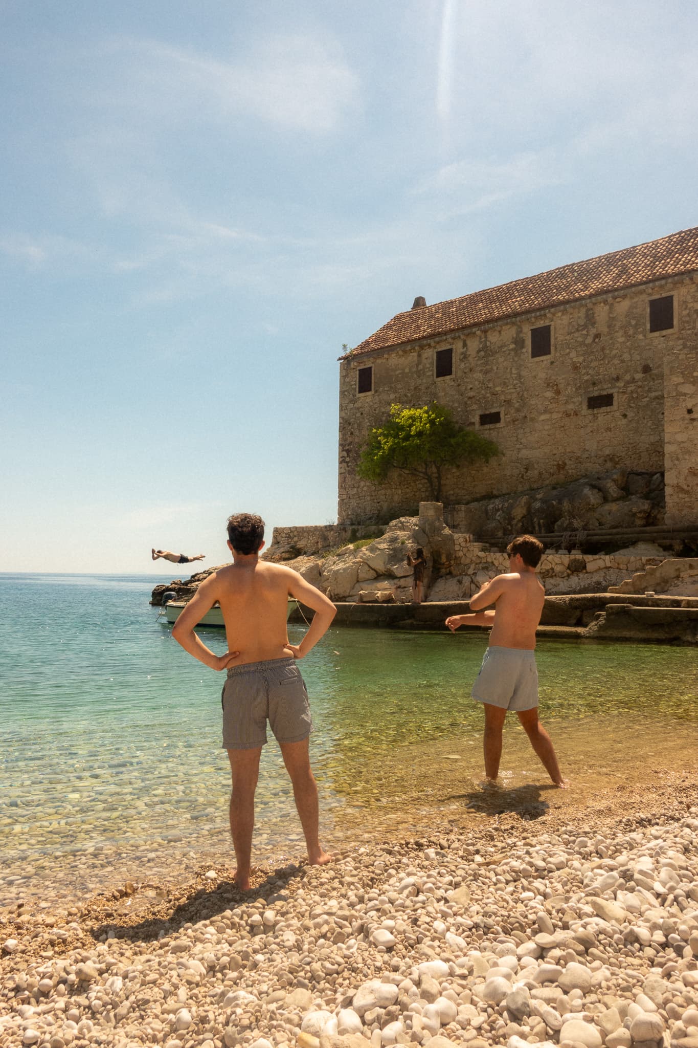 Croatia beach fun