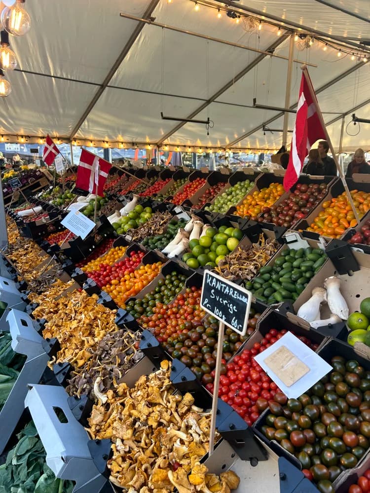 Copenhagen food markets